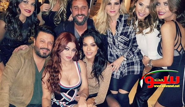 Ù‡ÙŠÙØ§Ø¡ ÙˆÙ‡Ø¨ÙŠ ÙˆÙ†Ø§Ø¯ÙŠÙ† Ù†Ø¬ÙŠÙ… ØªÙØ§Ø¬Ø¦Ø§Ù† Ù…ØµÙˆØ±Ø§ Ø¨Ø¹ÙŠØ¯ Ù…ÙŠÙ„Ø§Ø¯Ù‡ | Ù…ÙˆÙ‚Ø¹ Ø³ÙˆØ§ 